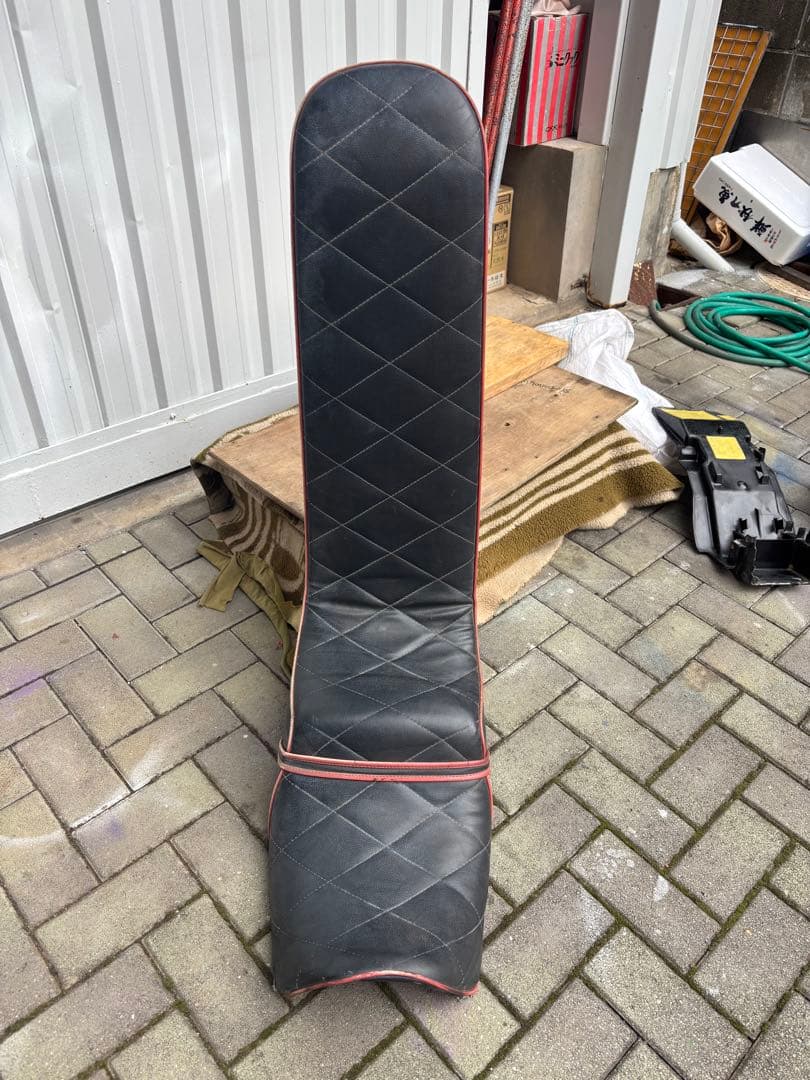 xjr400 4hm 大川　三段シート　ダイヤモンドキルティング　80センチ