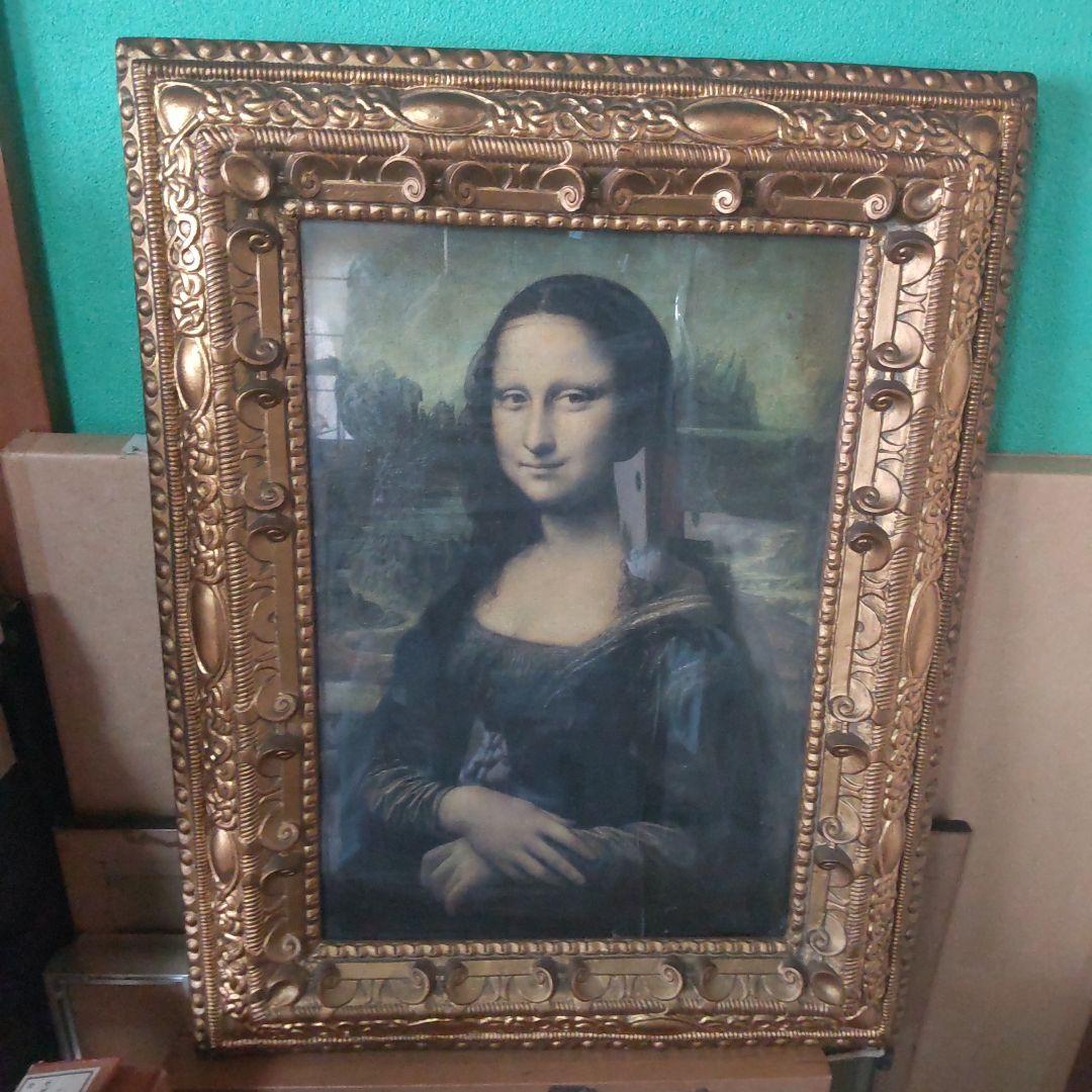 日本製　復刻版　モナリザ絵