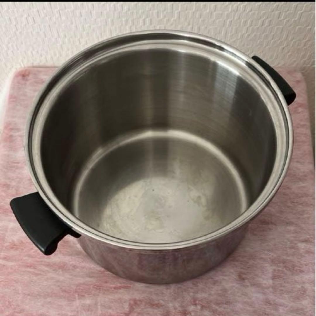 Amway クイーン・クックウェア　シチューパン 無水鍋 H対応　蒸し器