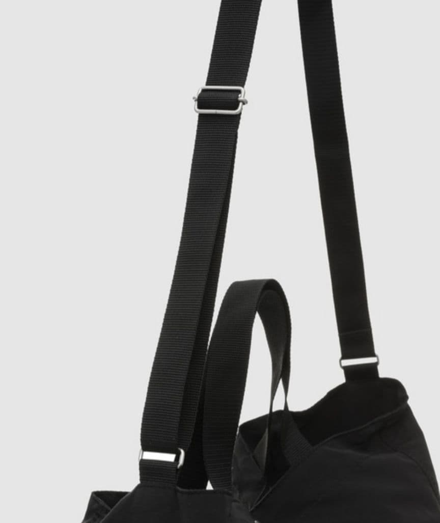 ゆーだい COTTON NYLON 2WAY SHOULDER BAG