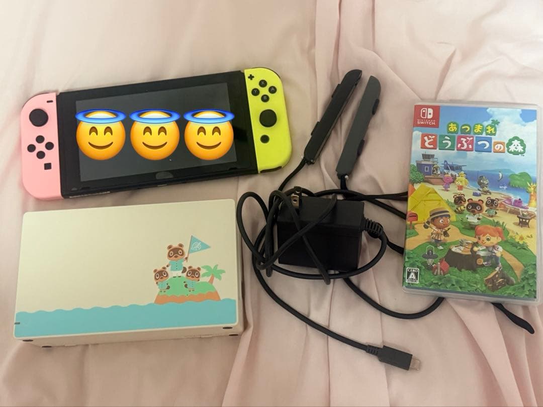 Nintendo Switch あつまれどうぶつの森 セット 本体 初期化済み