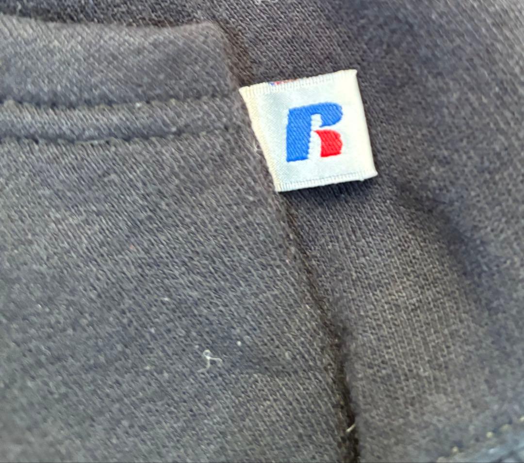 RUSSELL ATHLETIC　無地　裏起毛　メキシコ製　ジップアップパーカー