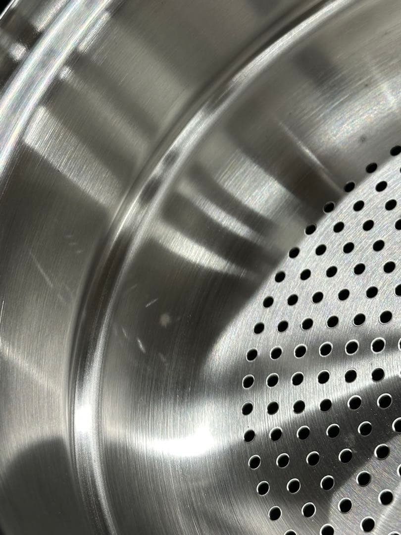 【保管品】Cook Best T304 7-Ply 蒸し器　片手鍋　19cm