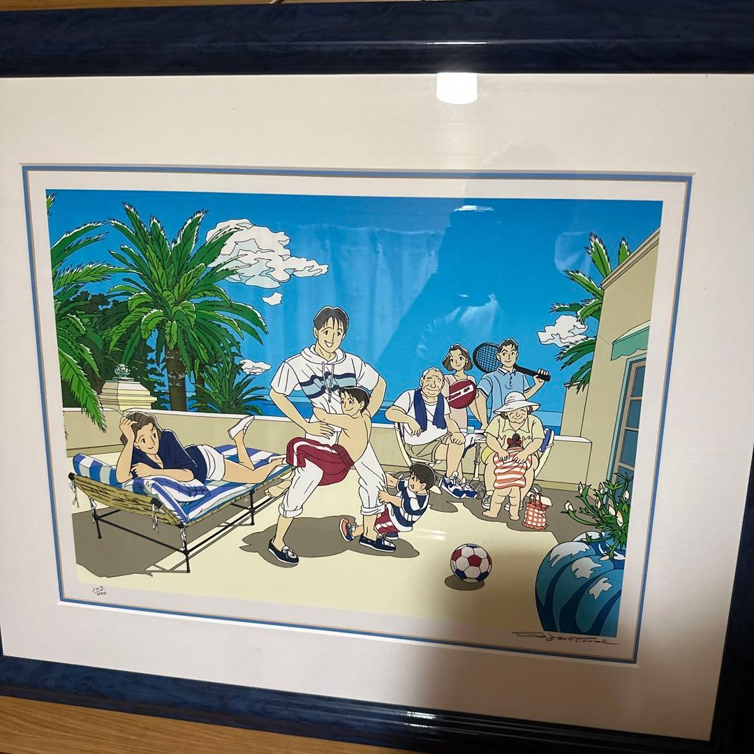 アニメーション スポーツアート フレーム付き