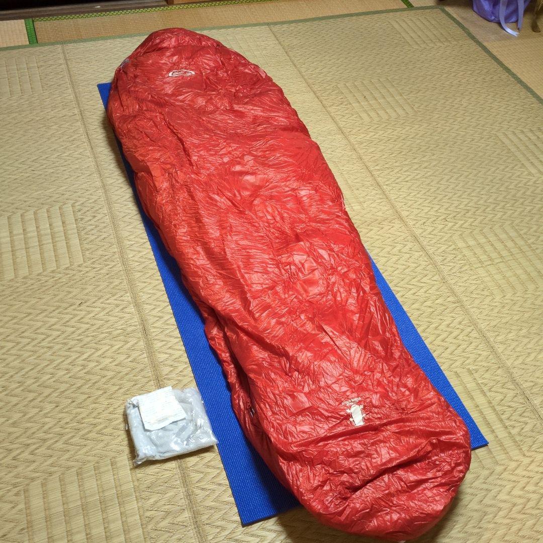 【美品】mont-bellシームレスダウンハガー800#0 モンベル寝袋シュラフ