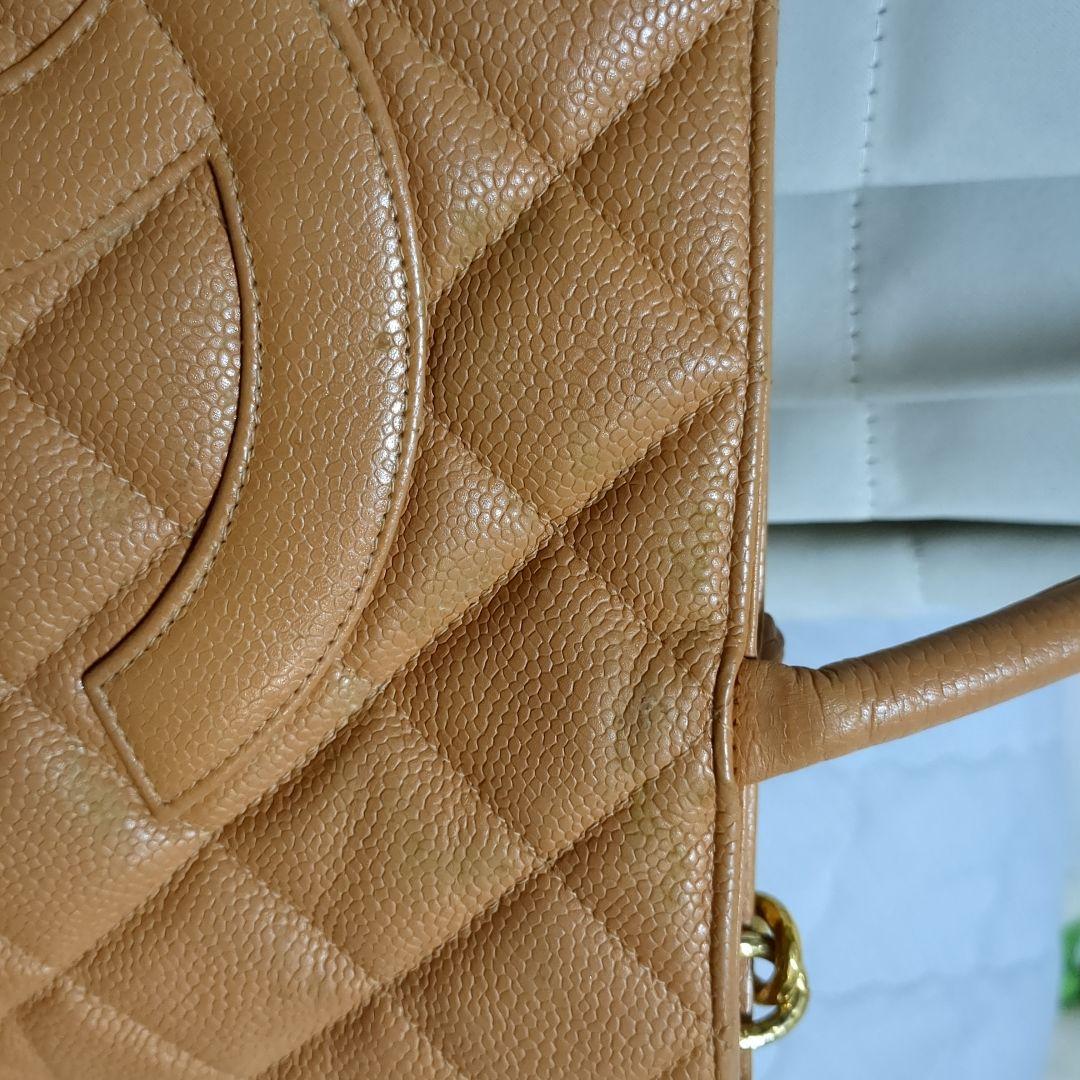 CHANEL 　キャビアスキン　復刻トートバッグ