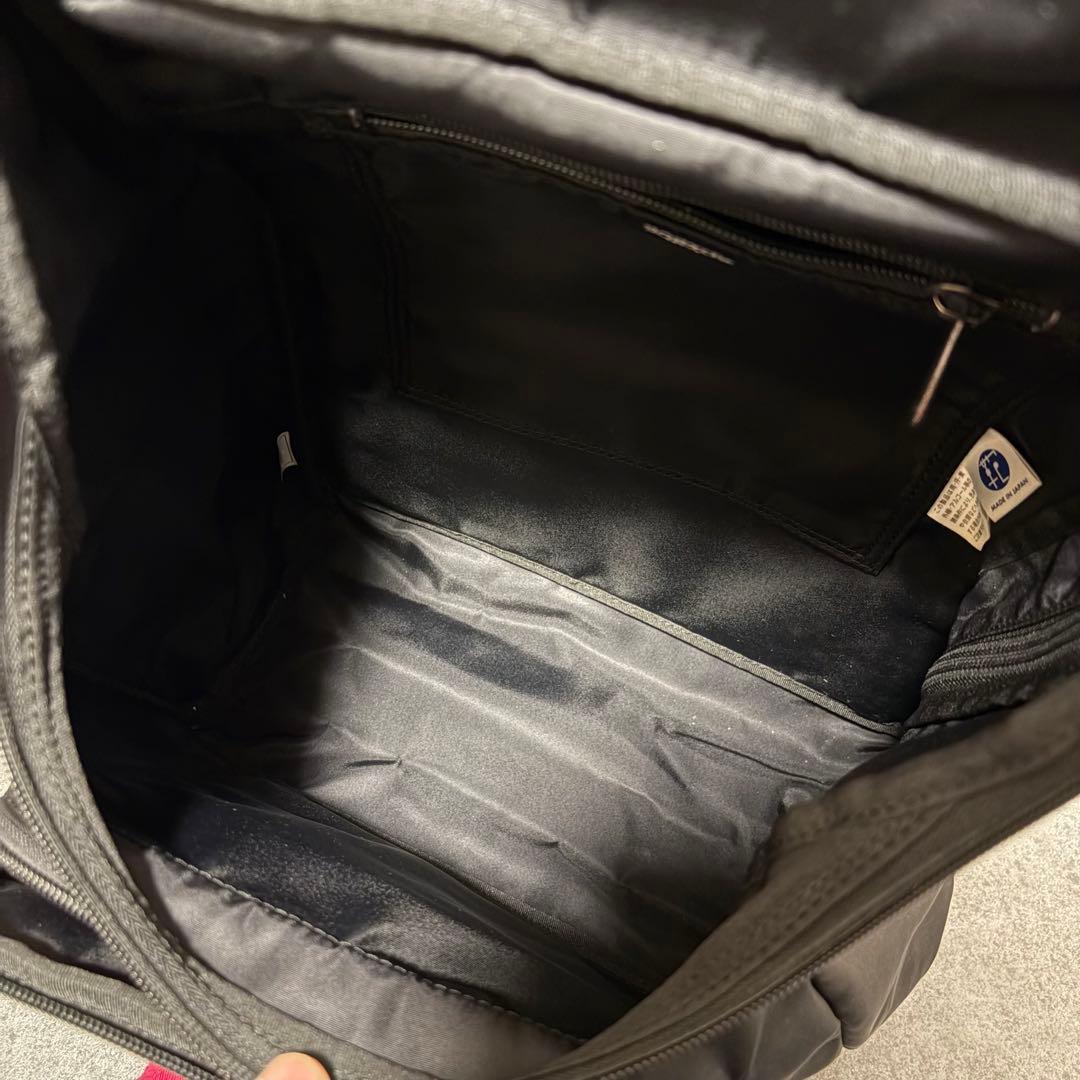 極美品　PORTER PLAN リュック　バックパック　ブラック