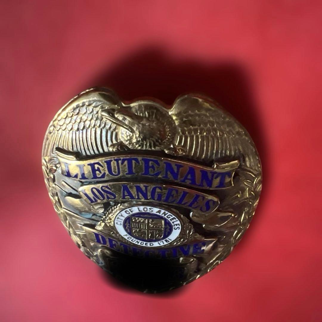 モ*ス様 ロス市警バッジ Lieutenant Detective #2○○○（