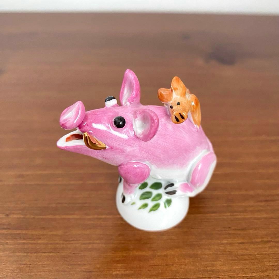Meissen マイセン 干支シリーズ 亥 イノシシ フィギュリン
