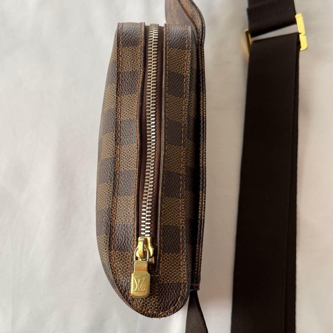ルイヴィトン ダミエ ジェロニモス N51994 ボディバッグ ウエストポーチ