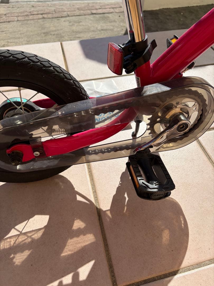 【中古】へんしんバイク2 12インチ ピンク