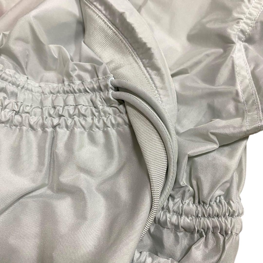 タグ付き　Drawer ドゥロワー ノーカラー ロングコート　撥水　ロゴ刺繍　S