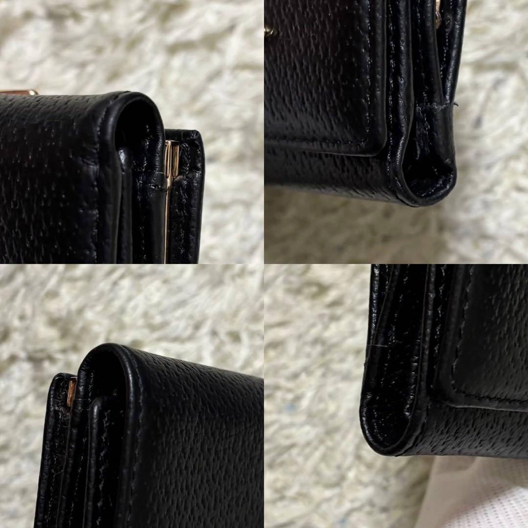 ヴィヴィアンウエストウッド 三つ折り財布 がま口 オーブ ブラック