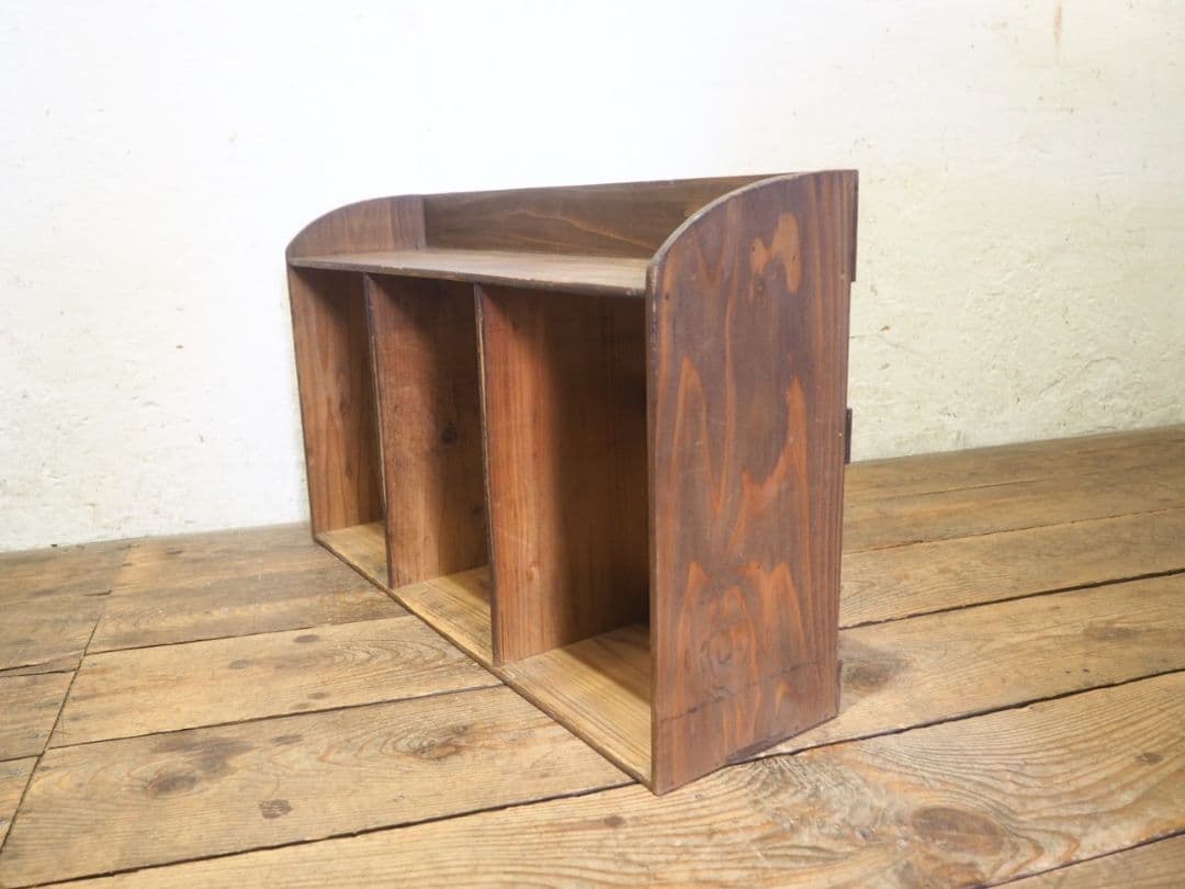 1174 ヴィンテージ　ブックラック　ケース　収納棚　本立て　古家具　レトロ