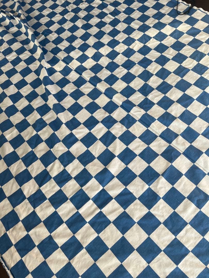 超希少 80s CHECKER FLAG USA製 ヴィンテージファブリック