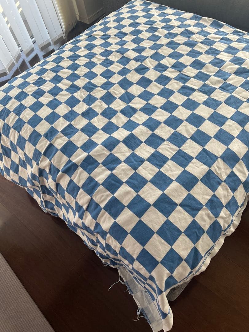 超希少 80s CHECKER FLAG USA製 ヴィンテージファブリック