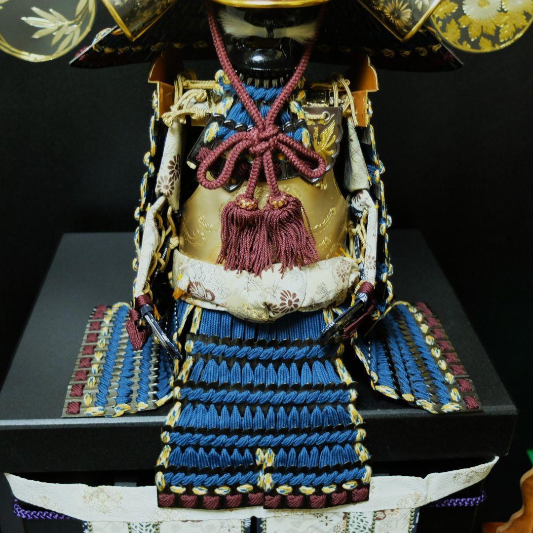 上原鎧袖 作　五月人形装飾一式