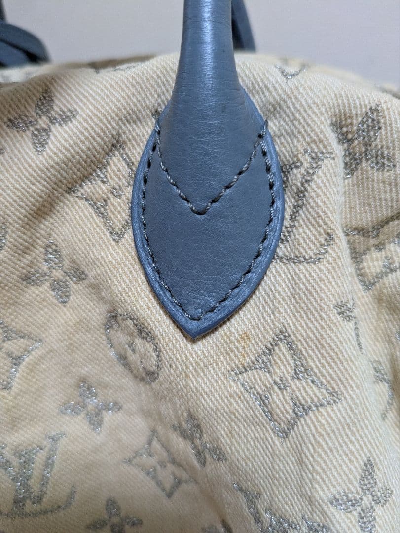 ルイヴィトン モノグラム デニム スピーディ ラウンド 2WAY ボストンバッグ
