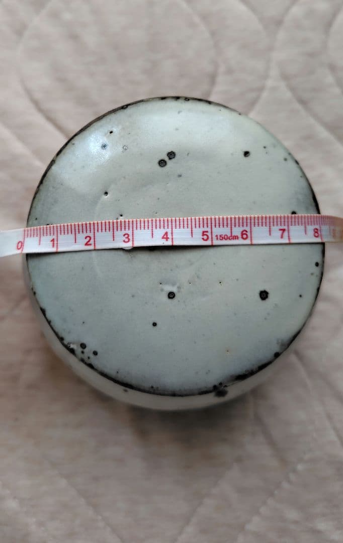 新品　粉引　塩壺　大　加藤祥孝さん