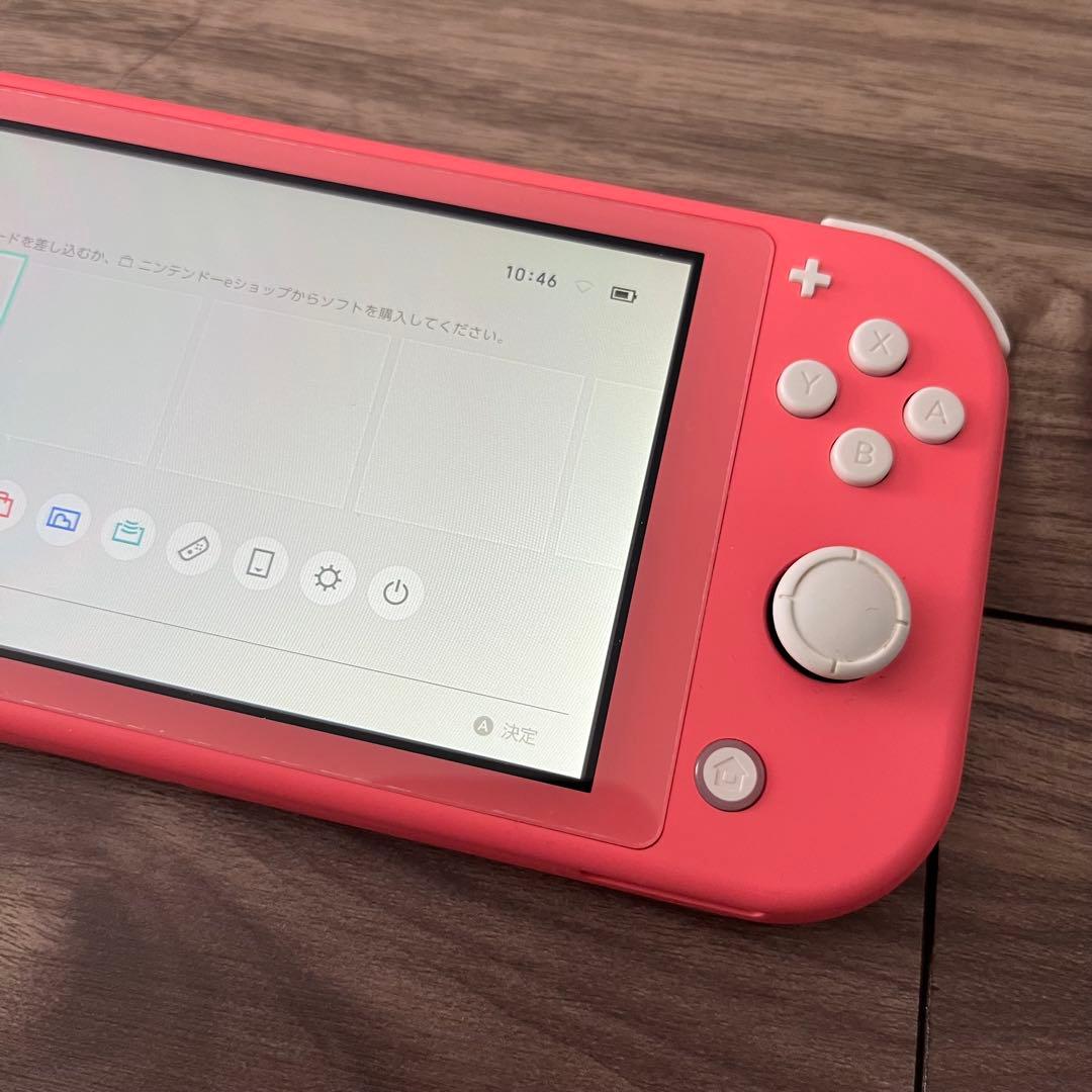 Nintendo Switch Lite ピンク箱あり