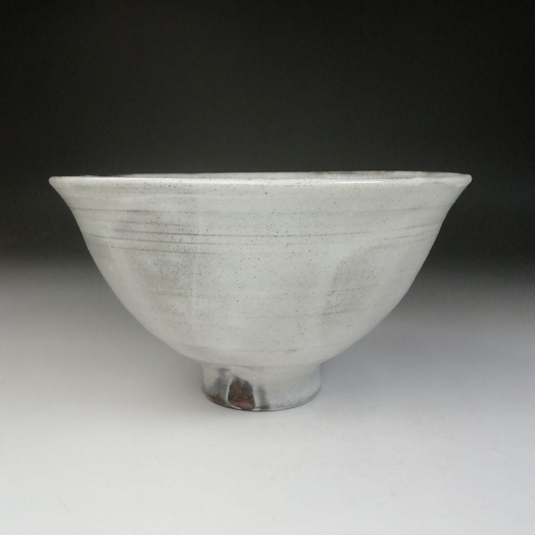 Ｔ７１３　茶碗　『粉引茶碗』『武さし乃窯 造』　共箱　抹茶碗　茶道具