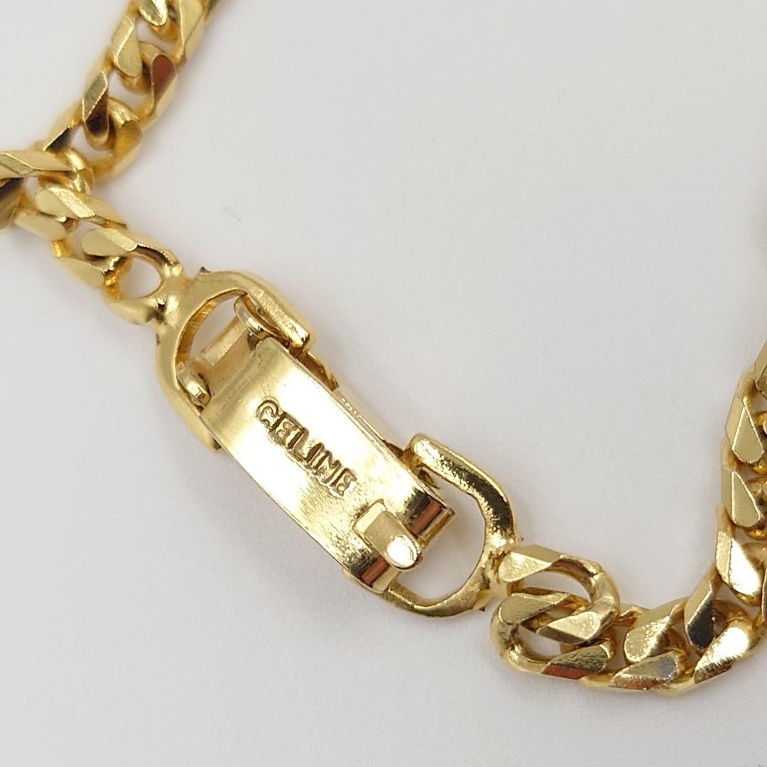 CELINE ブレスレット ヴィンテージ 馬車 ゴールド レディース セリーヌ