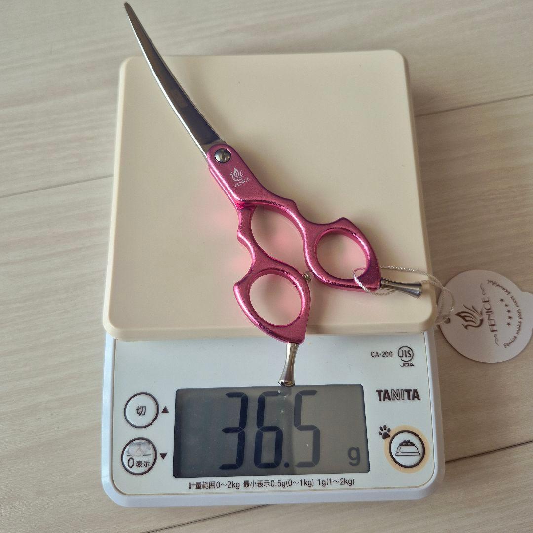 新品★フェニーチェ 6 in★軽量アルミカーブシザー★トリミングシザー