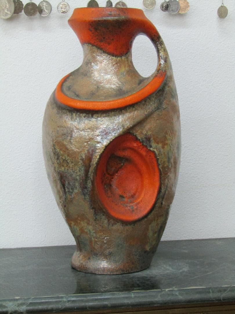 ドイツ　ヴィンテージ　ファットラバ　陶器花瓶　激レア　希少品　限定品