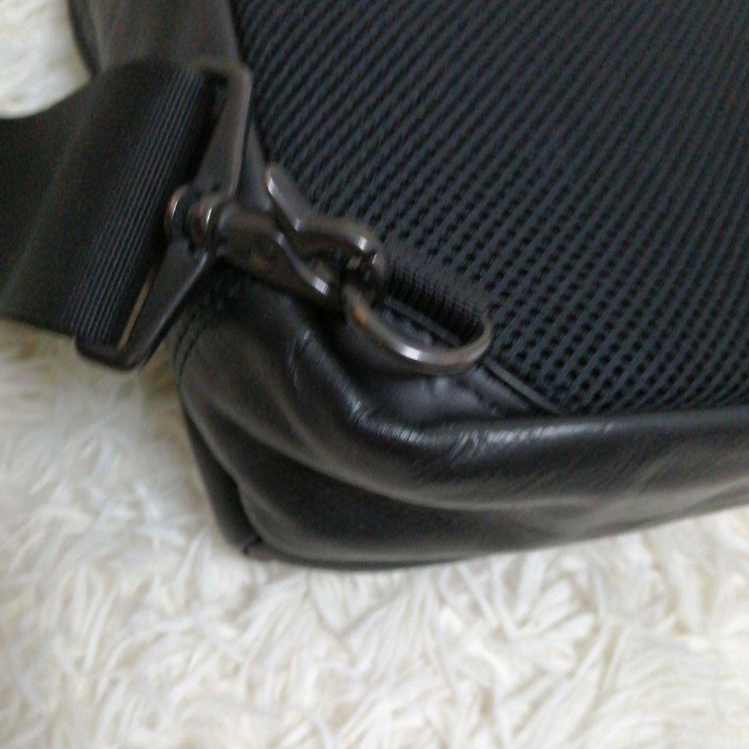 【美品】PORTER ALOOFブラック スリングバッグ ショルダーバッグ