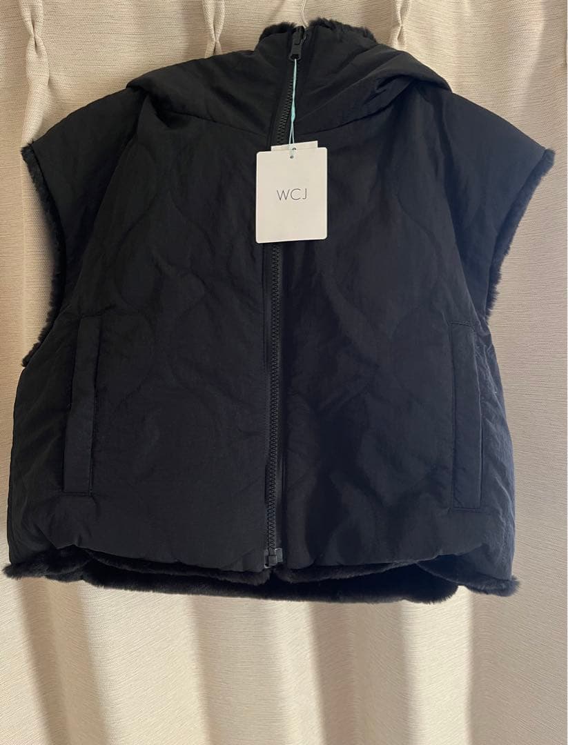 【新品未使用】WCJ ひょうたんキルト リバーシブルベスト