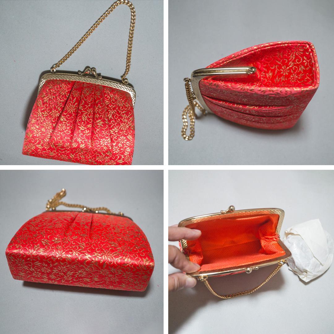 S*y様 【七五三 7歳】豪華晴れ着セット・正絹・扇面柄・作り帯・草履バッグ筥迫