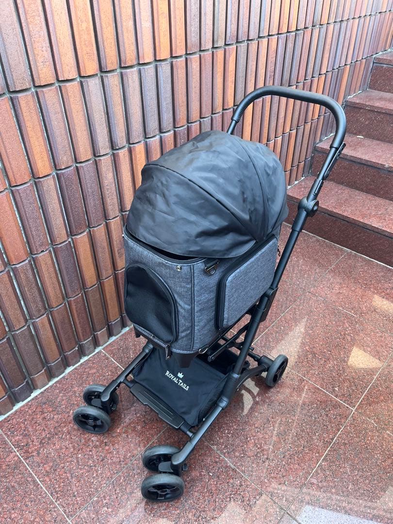  TAILS ロイヤルテイルズ アリス 7way ペットカート グレー