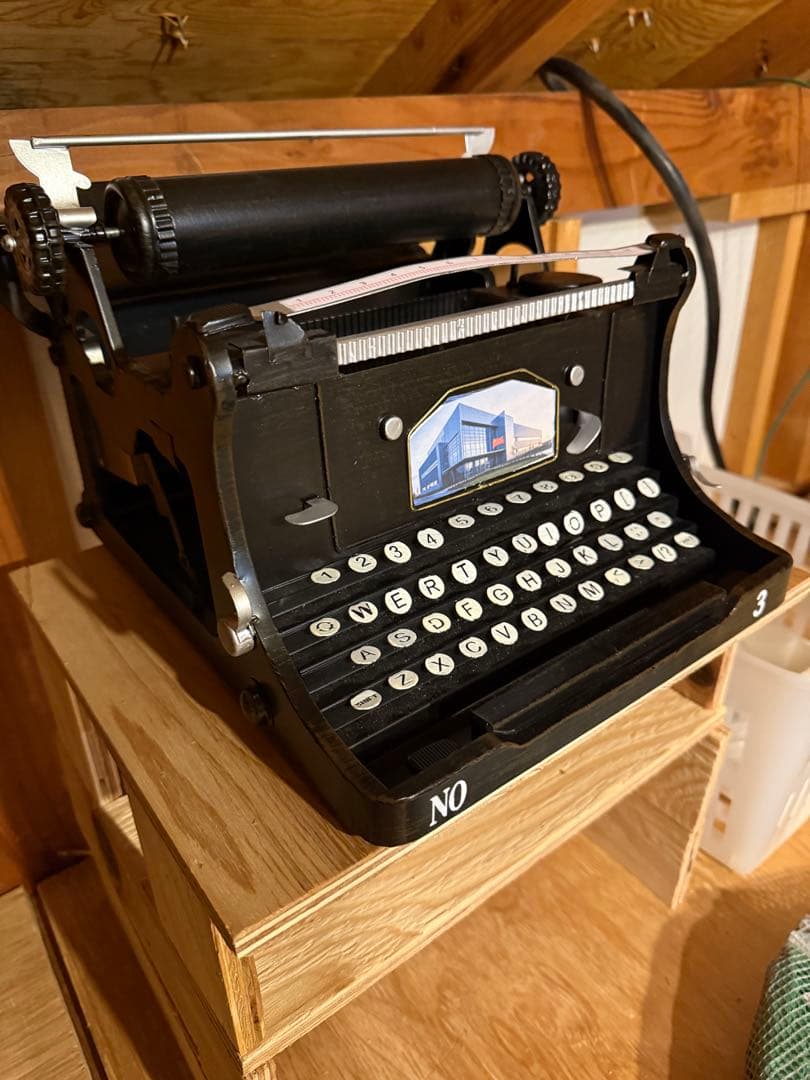 タイプライター　インテリア