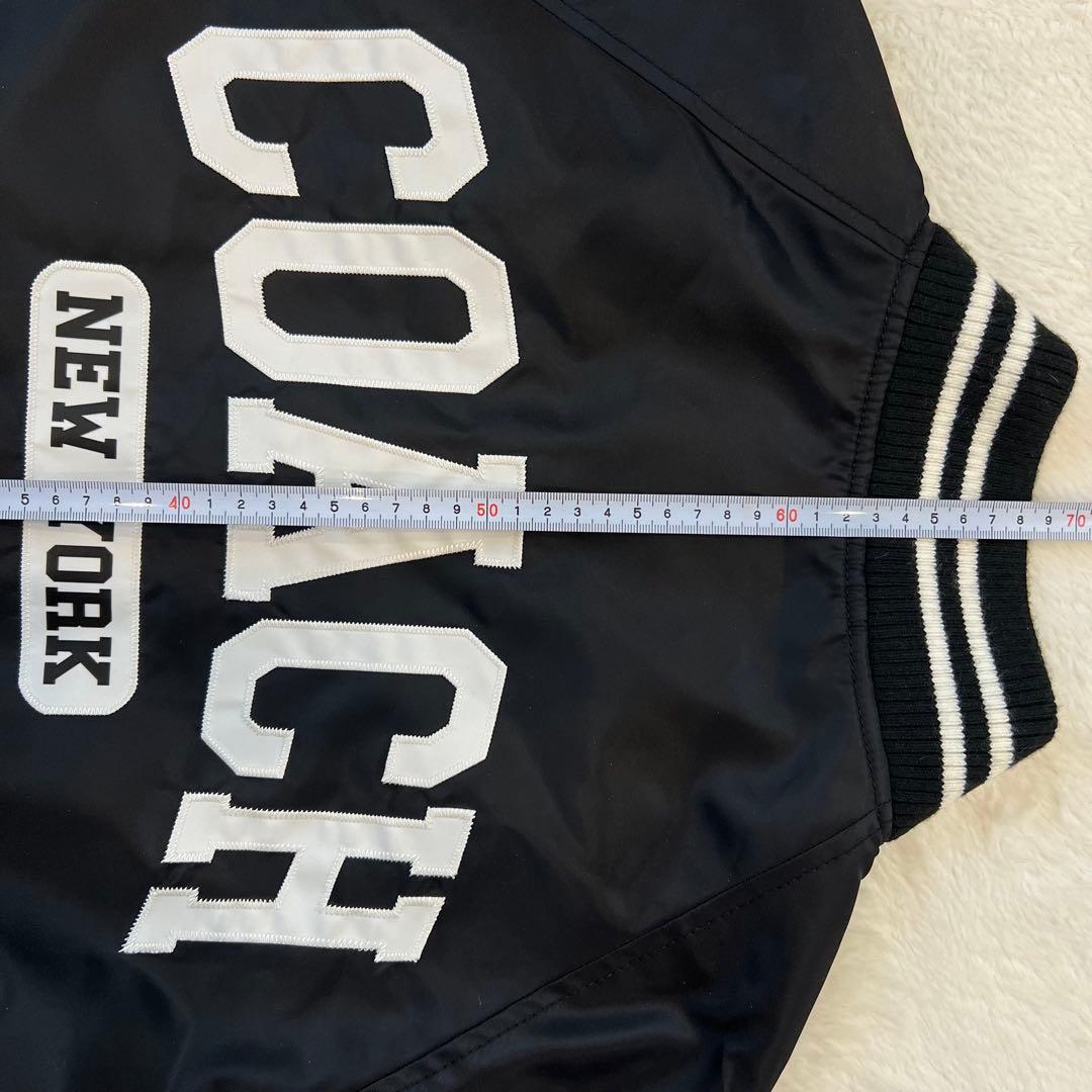 美品✨ COACH コーチ スカウト ジャケット シグネチャー スタジャン　黒