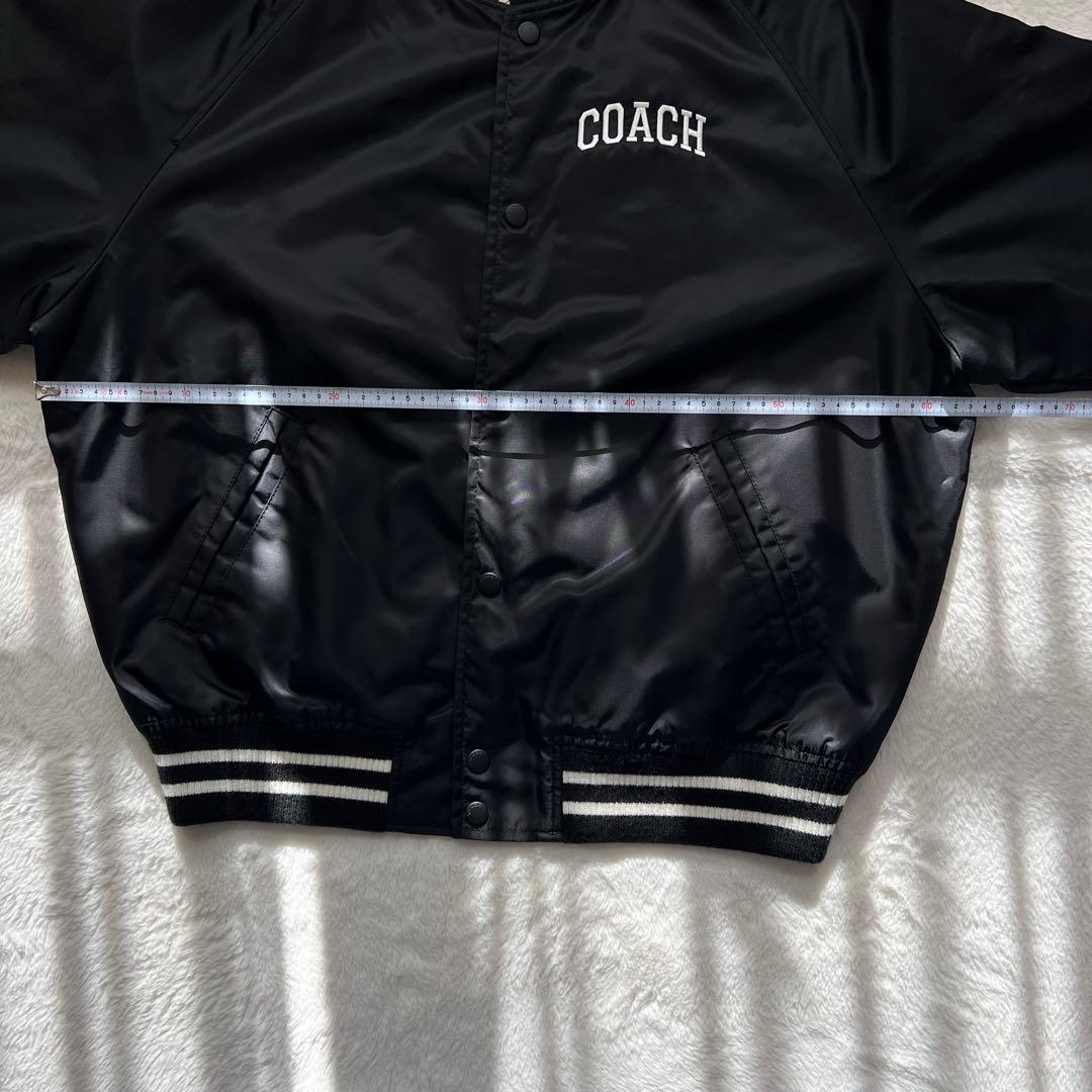 美品✨ COACH コーチ スカウト ジャケット シグネチャー スタジャン　黒