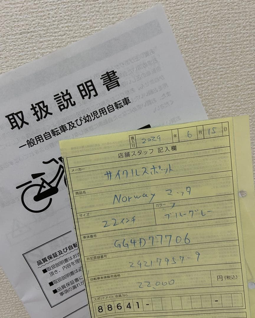 【直接引渡限定】子供用自転車22インチブルーグレー