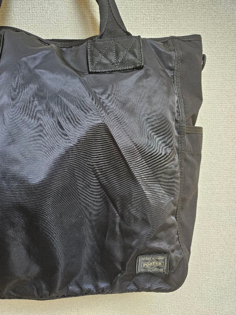 PORTERトートバック　ブラック
