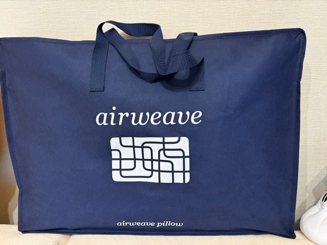 エアウィーヴ　ピロー　スタンダード　美品 収納バッグ/取説付