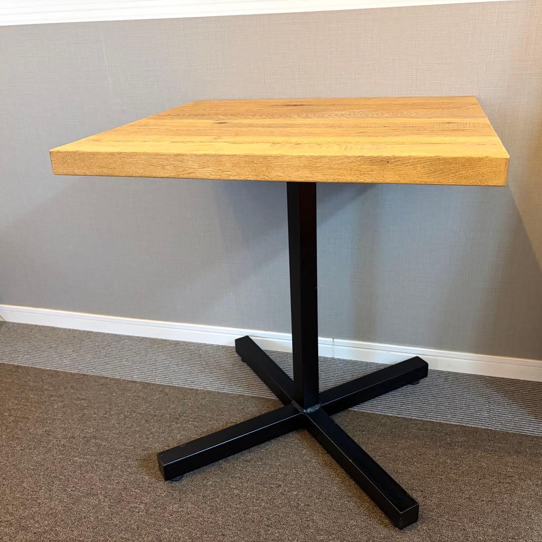 無垢天板カフェテーブル