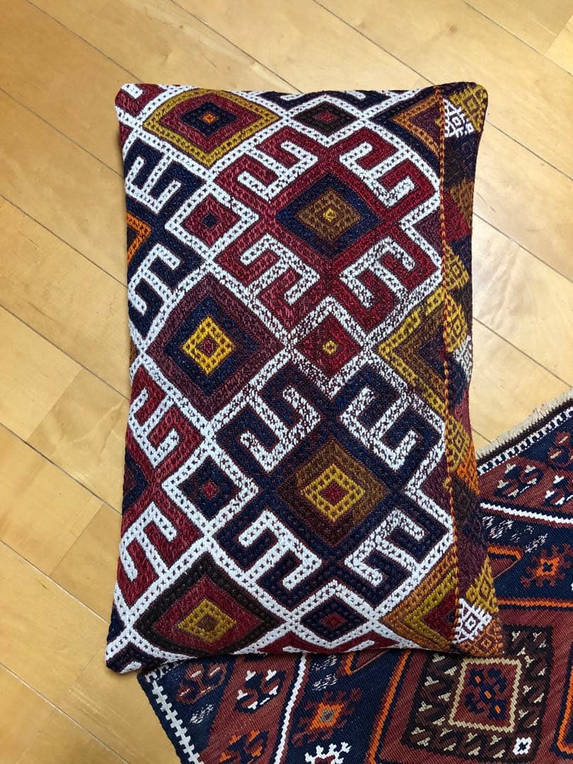 アンティークキリムクッションカバー