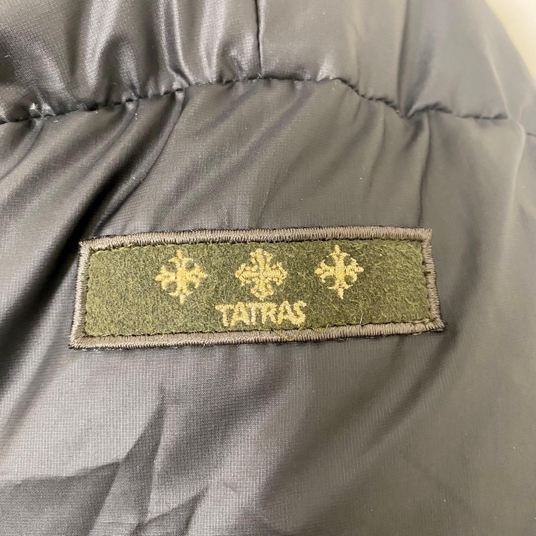 美品　タトラス　ダウンジャケット　2way ショート丈　ドローコード　黒　01