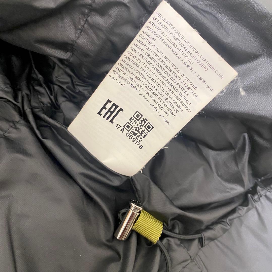 美品　タトラス　ダウンジャケット　2way ショート丈　ドローコード　黒　01