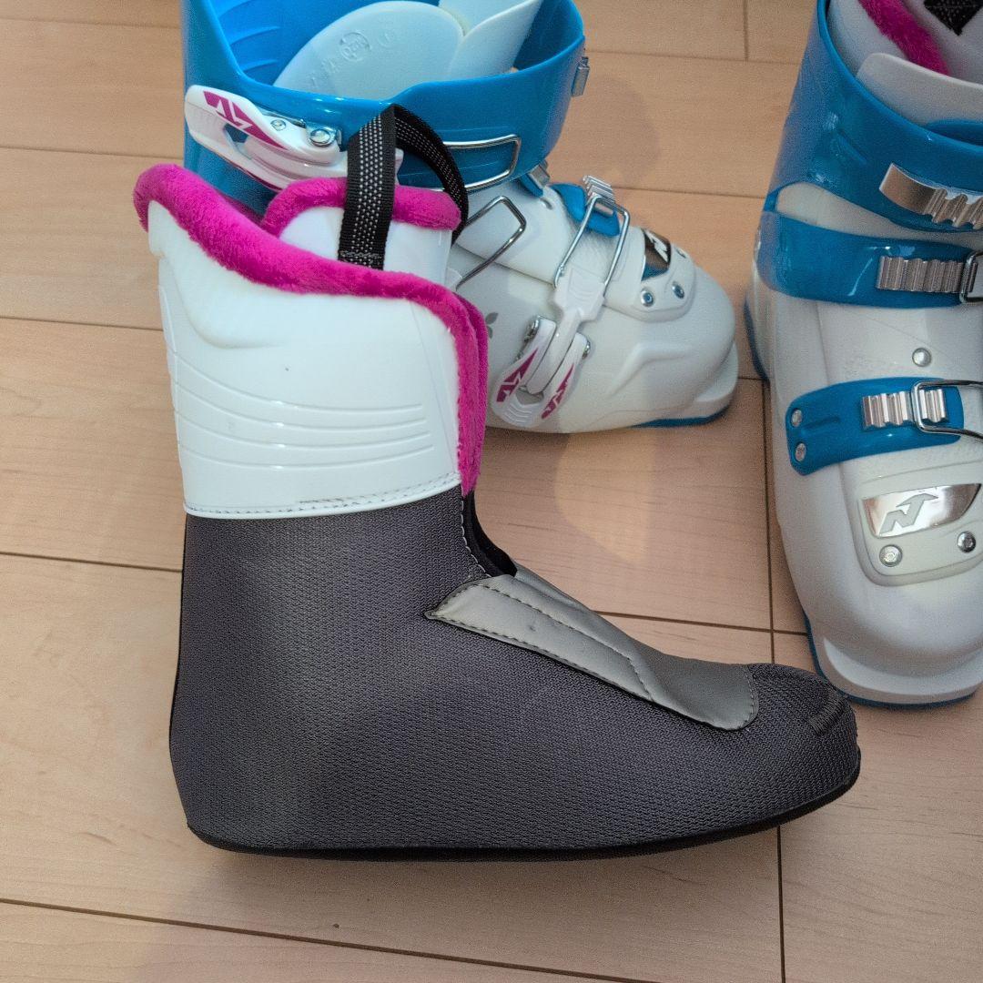 スキー5点セット ジュニア用　ブーツサイズ22㌢前後　HEADなど