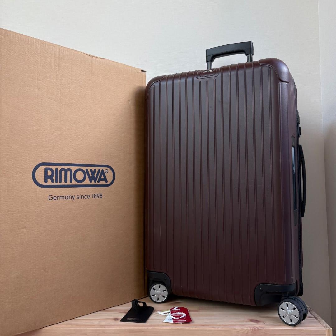 美品　RIMOWA SALSA E-TAG CABIN 78L　キャリーケース