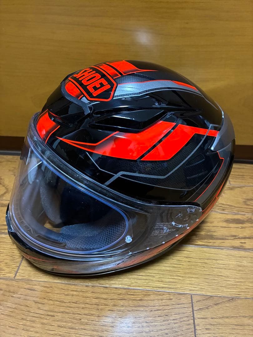 SHOEI Z-8 PROLOGUE TC-1（ブラック/レッド）　Lサイズ