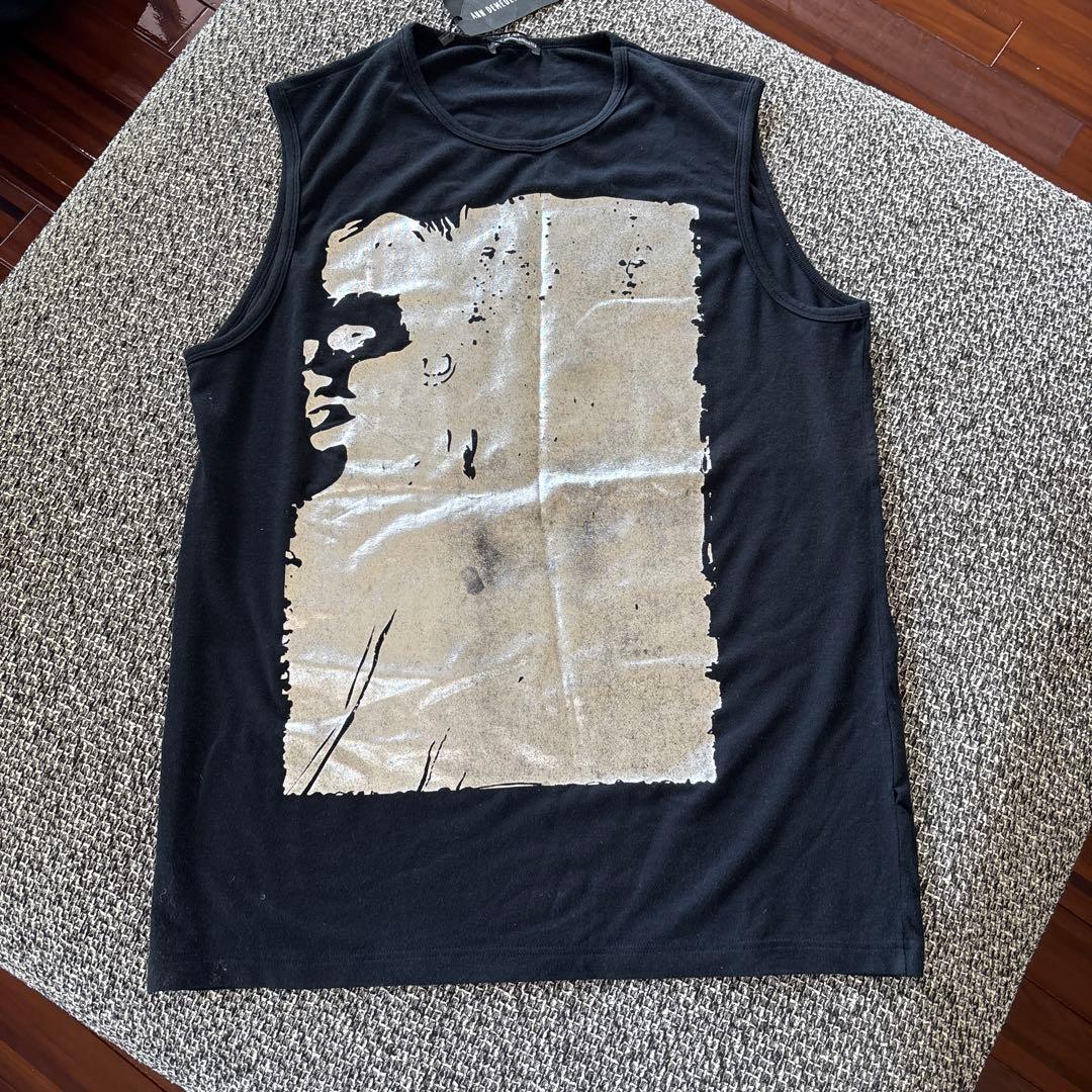 p*様 ANN DEMEULEMEESTER ブラックタンクトップ
