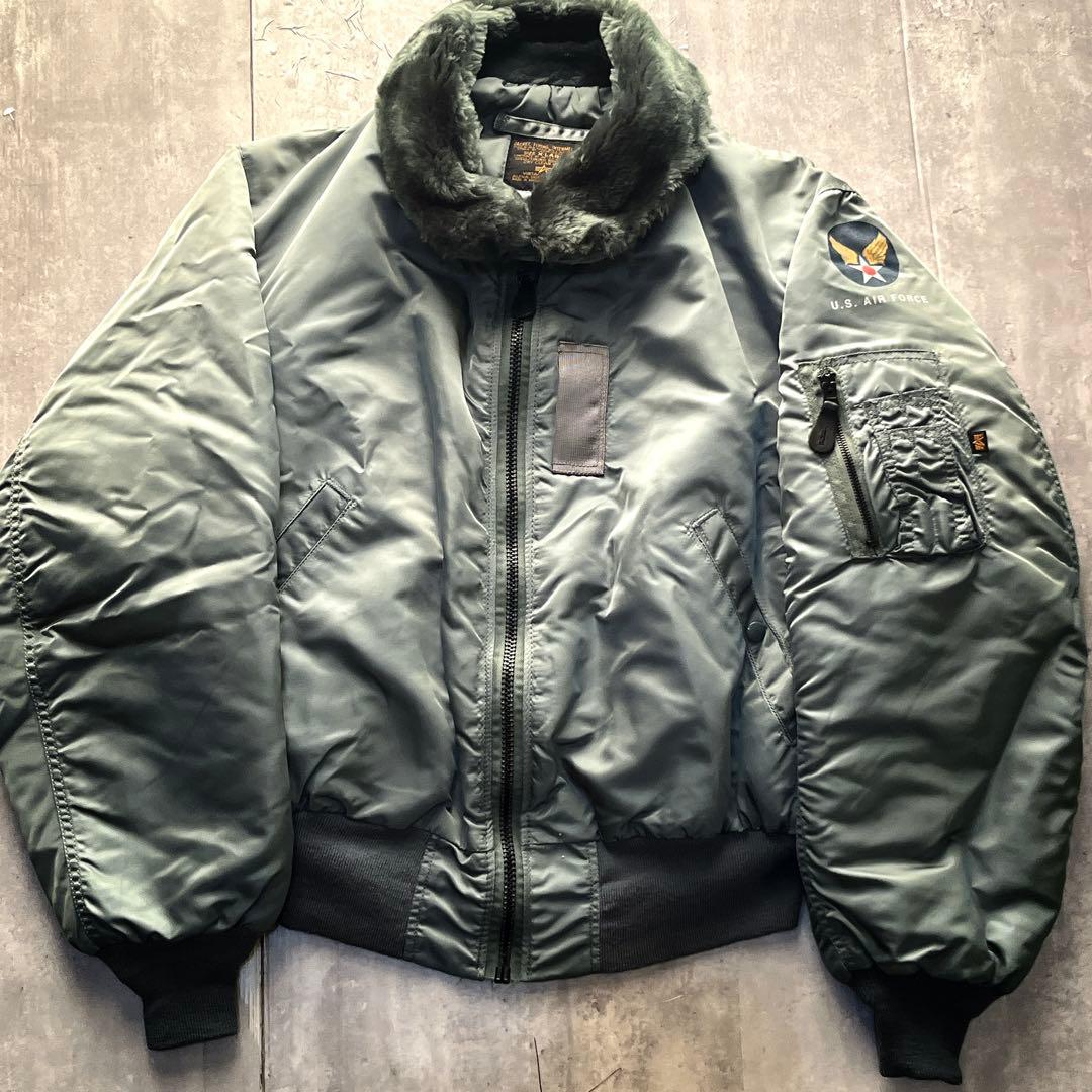 USA 50s復刻　ALPHA B-15D flight jacket y2k