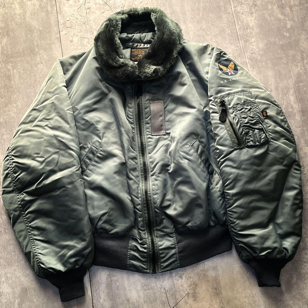 USA 50s復刻　ALPHA B-15D flight jacket y2k