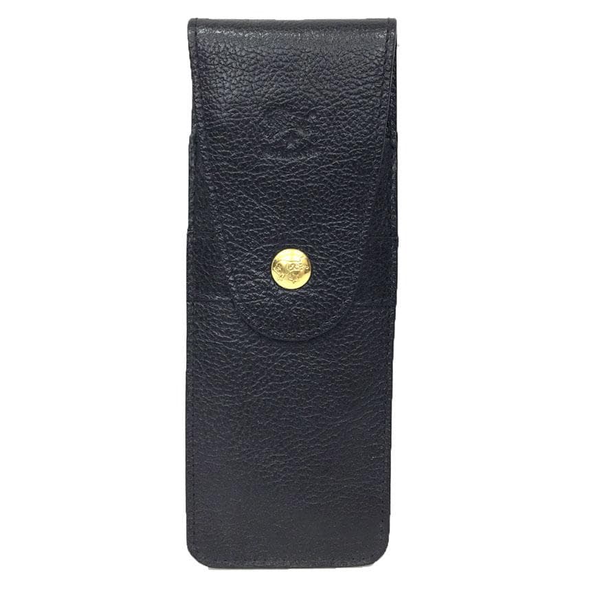 IL BISONTE レザー ペンケース ブラック aq12018