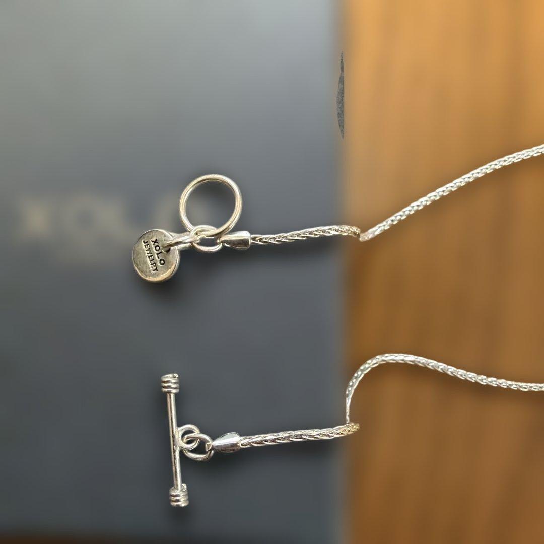 XOLO Mirror Ball Necklace シルバー925 60cm